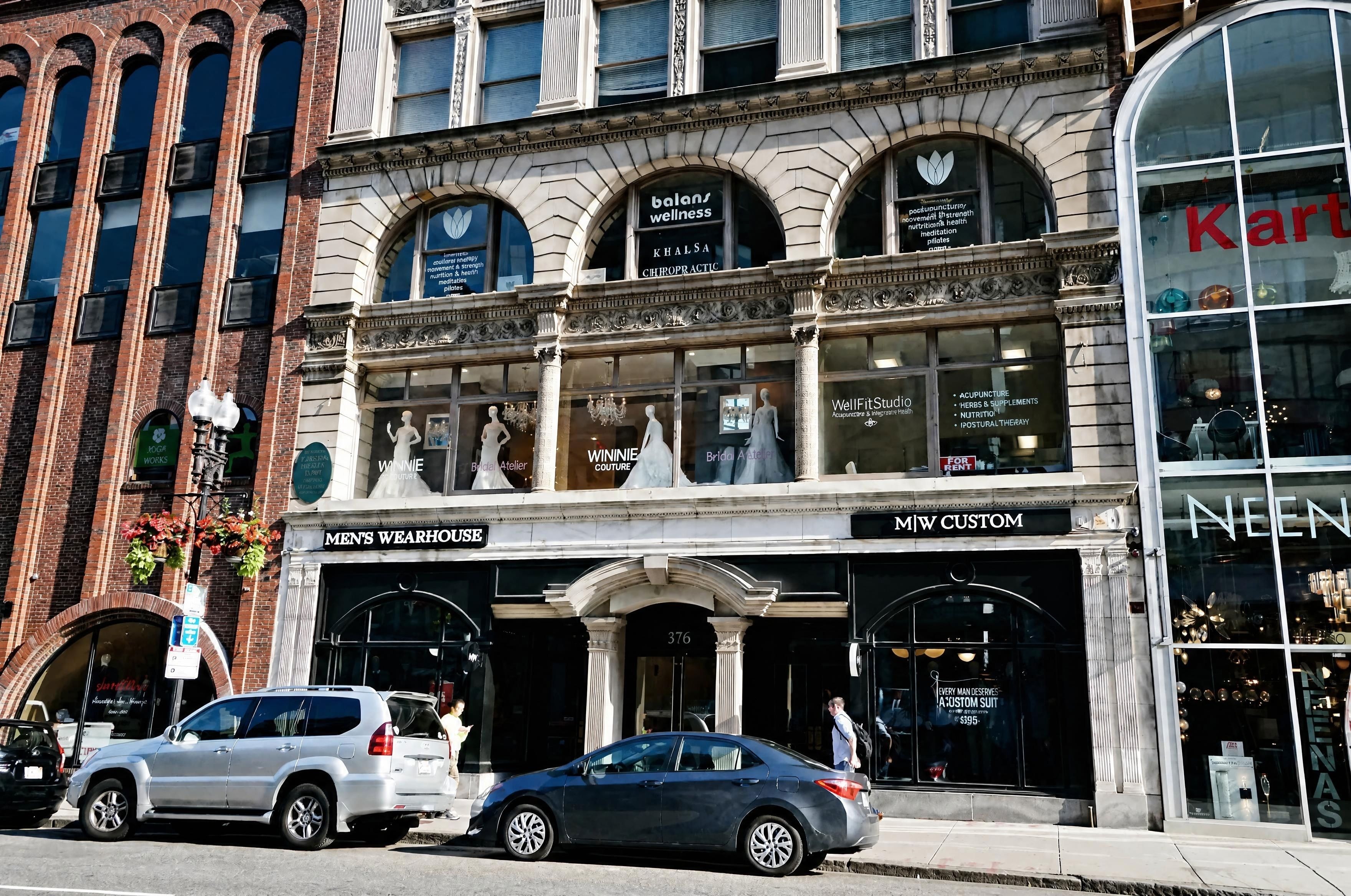 Facade at 376 Boylston Street, Boston