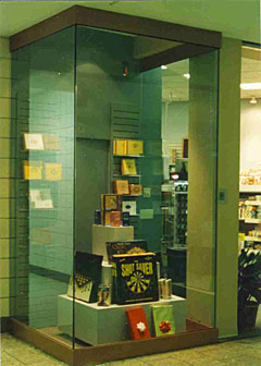 Corner Display Window